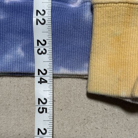 Spiritual Gangster Tie Dye Spell Out Hoodie Small EUC Pullover Yoga Athleisure - Picture 7 of 8